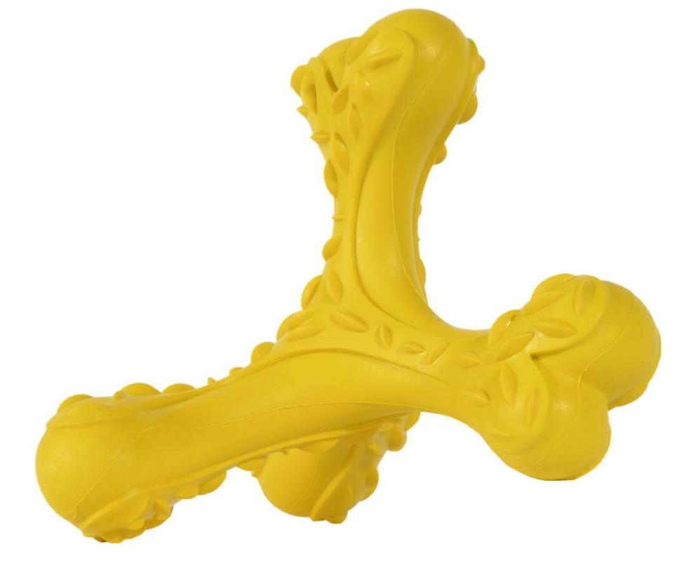 Durable Chew Toys for Large Breed Dogs Made with Natural Rubber