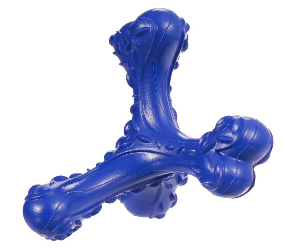 Durable Chew Toys for Large Breed Dogs Made with Natural Rubber