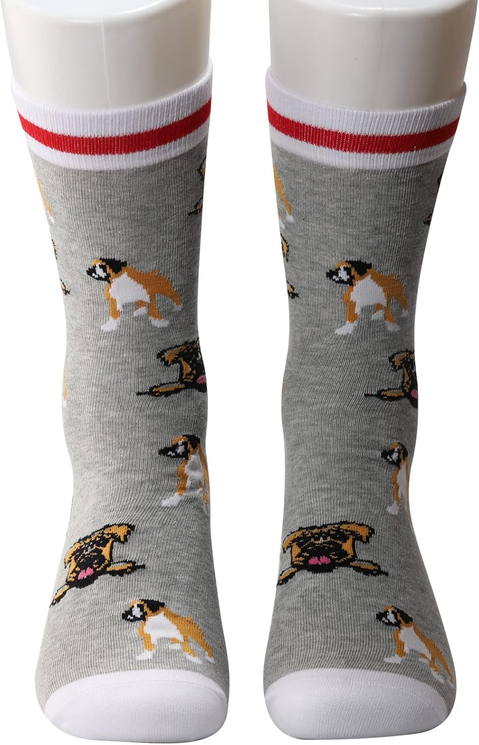 Boxer Socks - Dog Lover Gifts for Boxer Owner, Mom, Dad - Puppy Gift