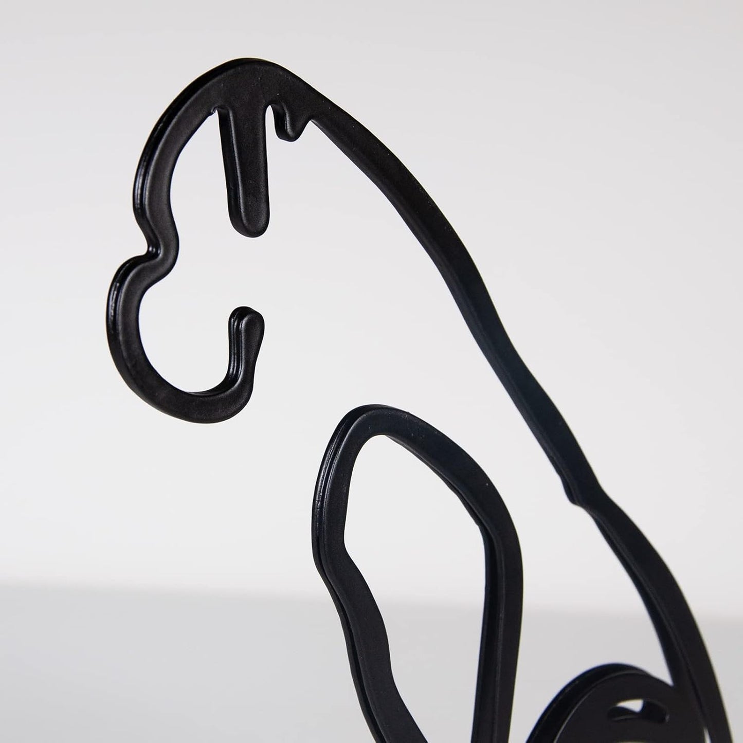 Boxer Dog Minimalist Art Sculpture