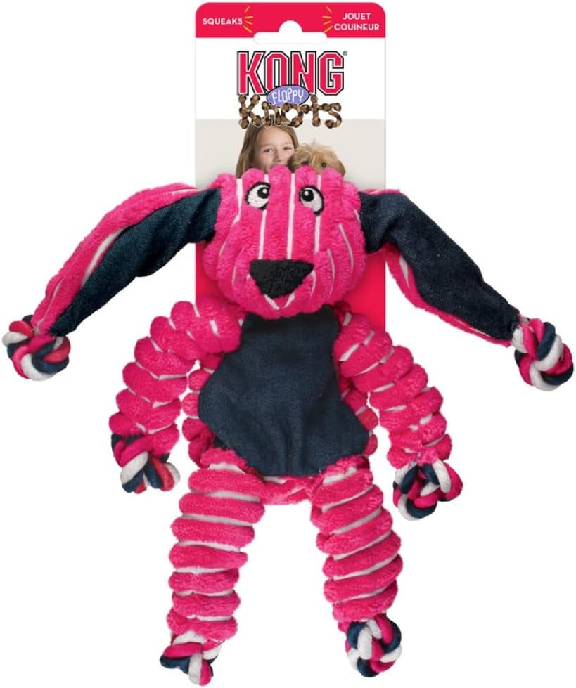 Company 38740206: Floppy Knots Bunny Dog Toy, M/L