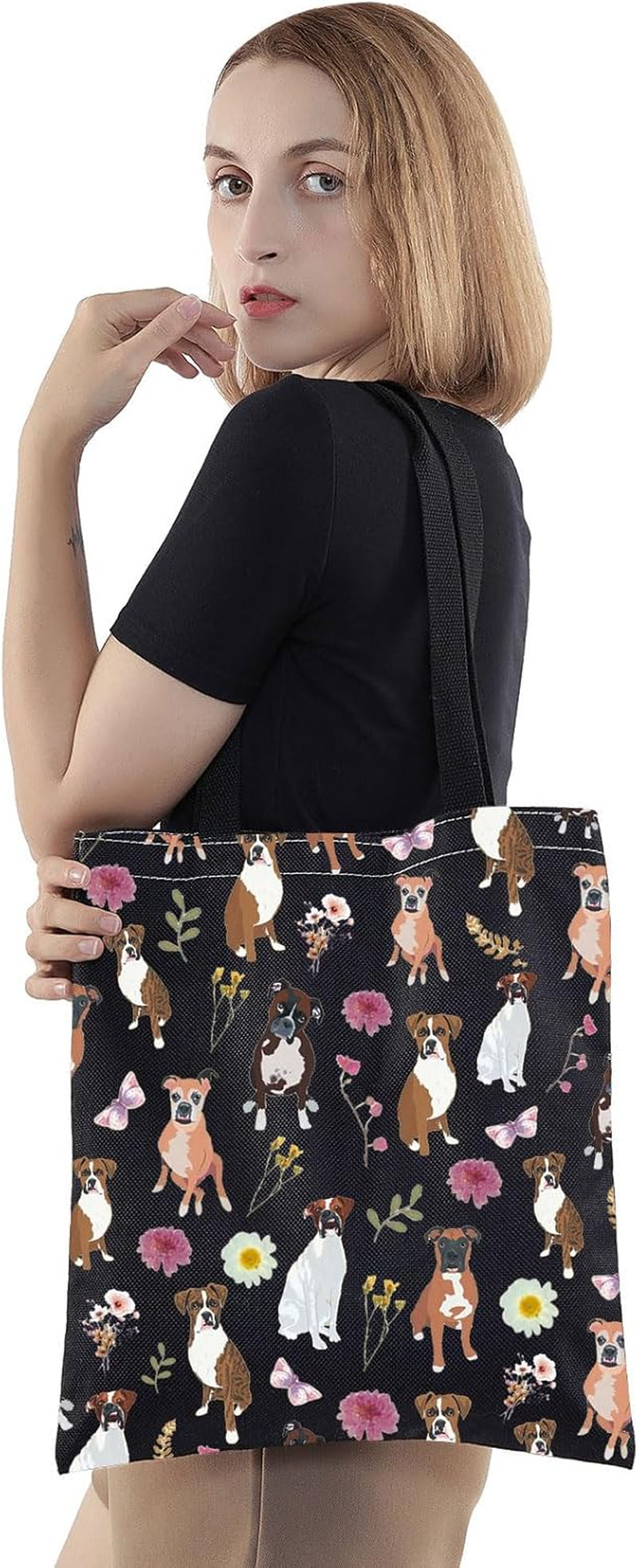 Boxer Dog Tote Bag Boxer Dog Mom Gifts Boxer Dog Lover Gifts Boxer Dog Owner Shoulder Bag