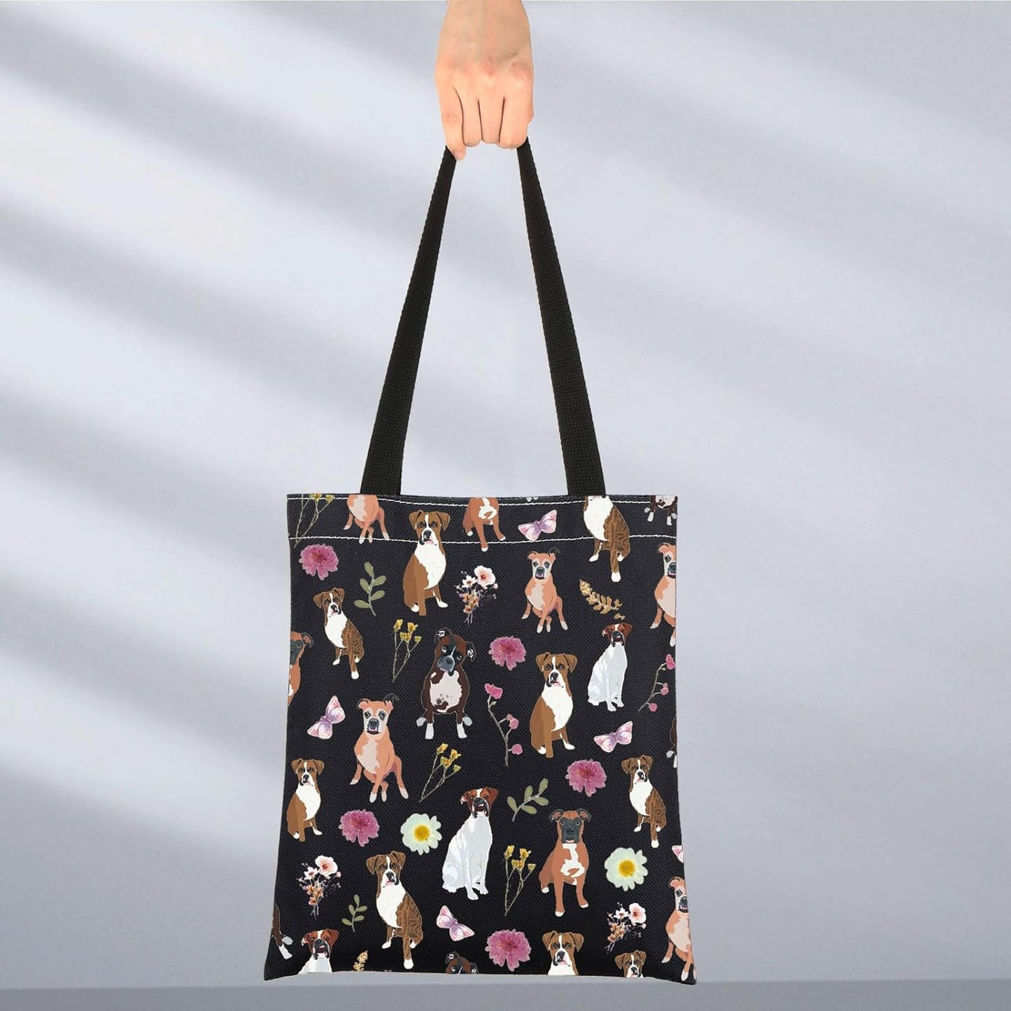 Boxer Dog Tote Bag Boxer Dog Mom Gifts Boxer Dog Lover Gifts Boxer Dog Owner Shoulder Bag