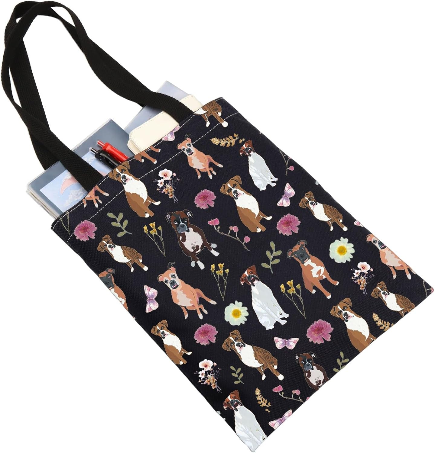 Boxer Dog Tote Bag Boxer Dog Mom Gifts Boxer Dog Lover Gifts Boxer Dog Owner Shoulder Bag