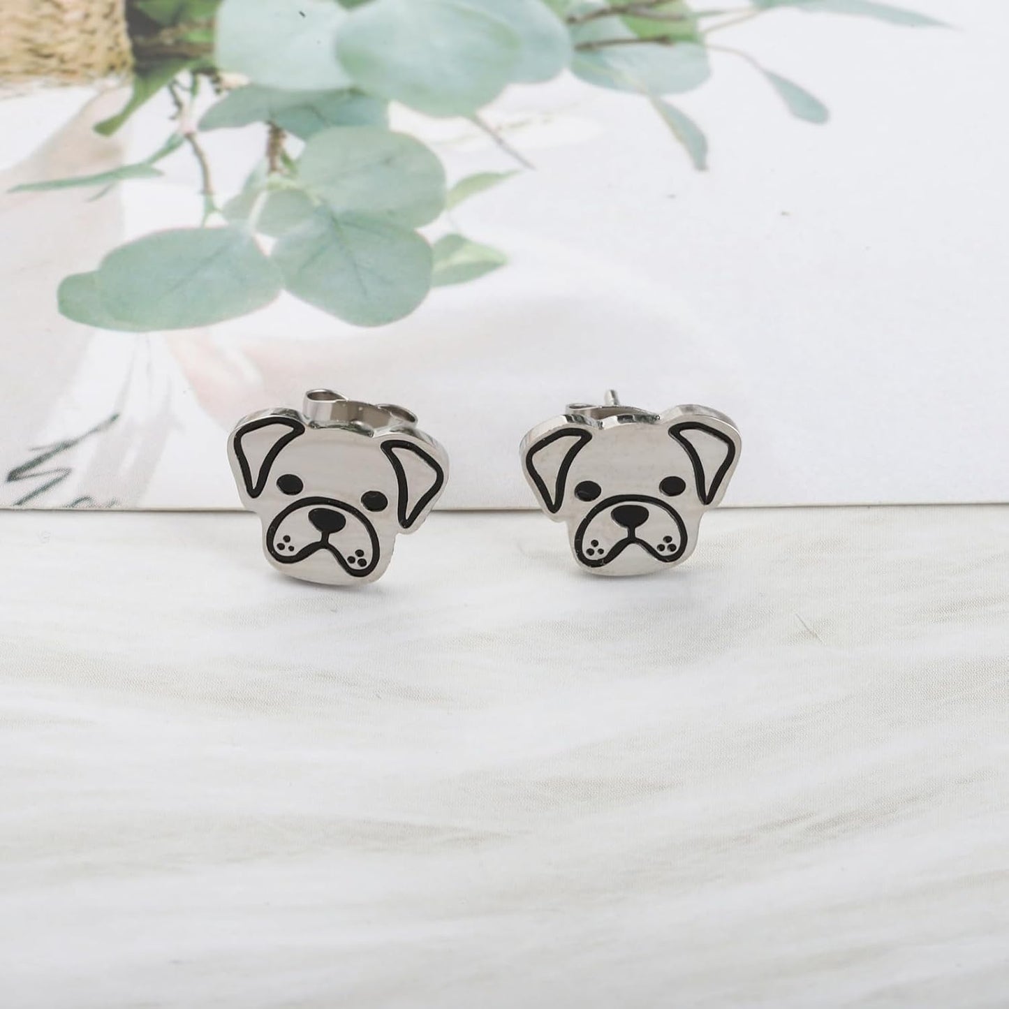 Boxer Dog Lover Gift Boxer Stud Earrings Boxer Mom Jewelry Boxer Dog Owner Gift Dog Lover Gift