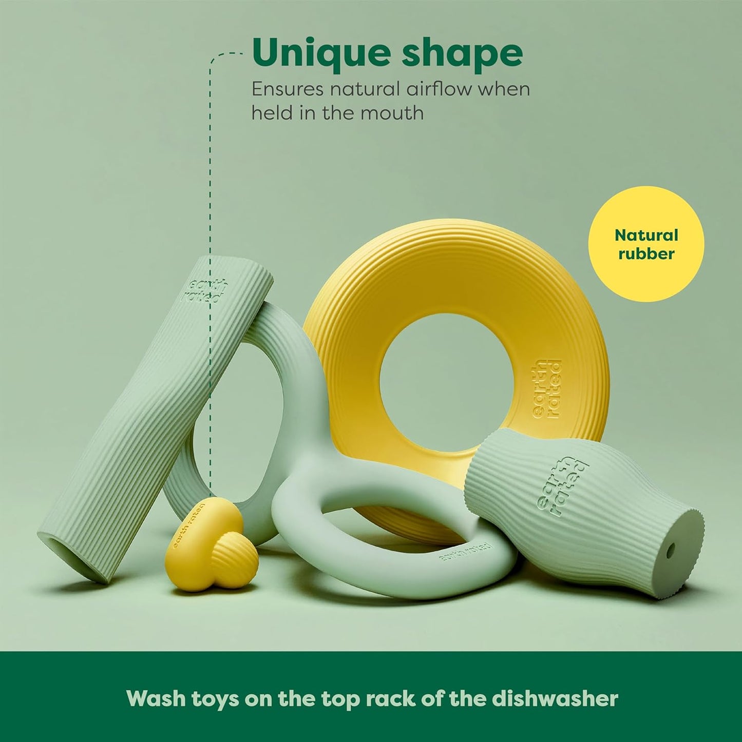 Dog and Puppy Ball, Interactive Fetch Toy for Small, Medium, and Large Breeds, Comes in Multiple Sizes, Made with Natural Rubber, Perfect for Indoor and Outdoor Use, Large, Yellow