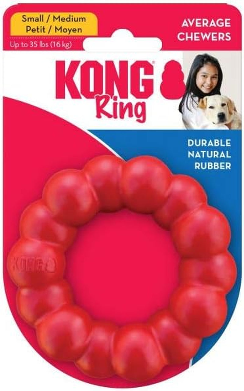 Ring - Durable Rubber Dog Chew Toy - for Small/Medium Dogs