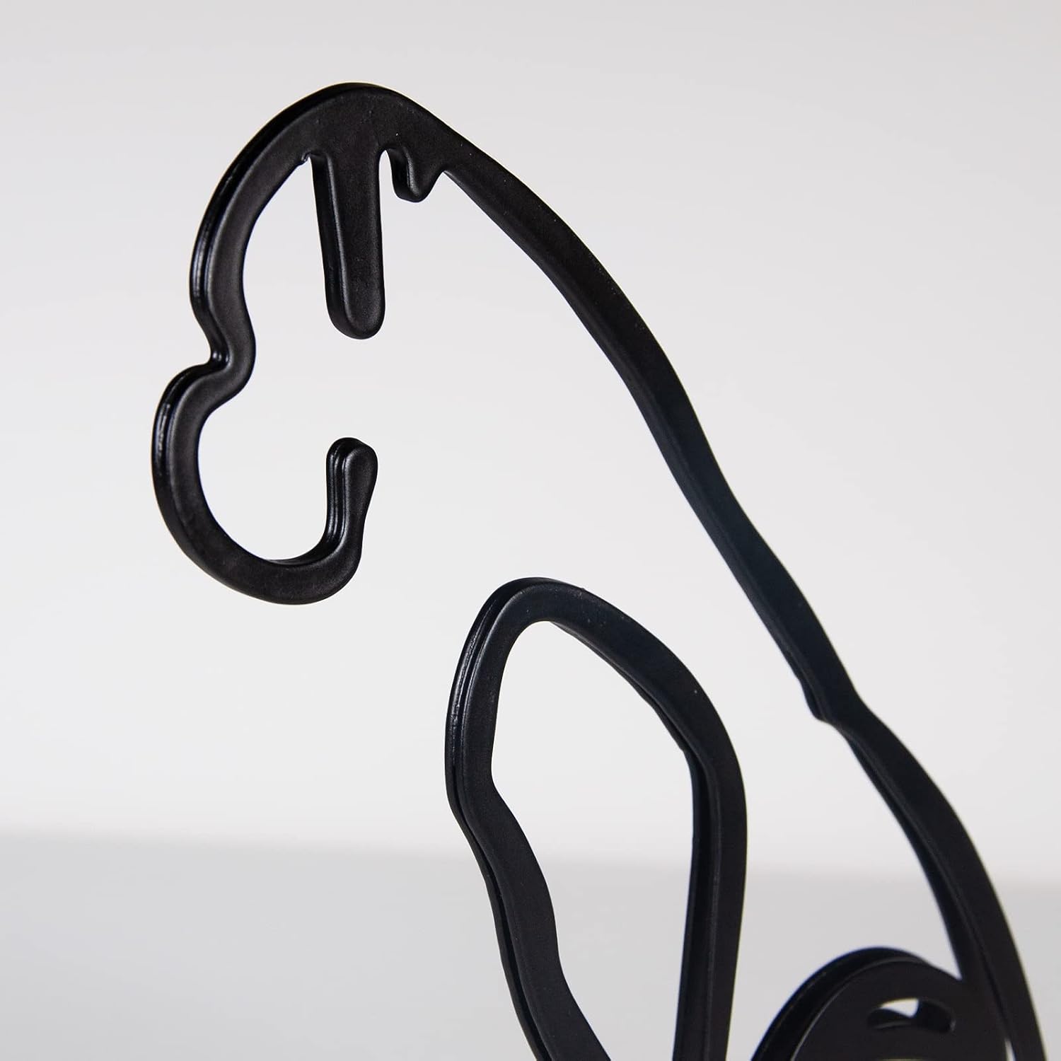 Boxer Dog Minimalist Art Sculpture