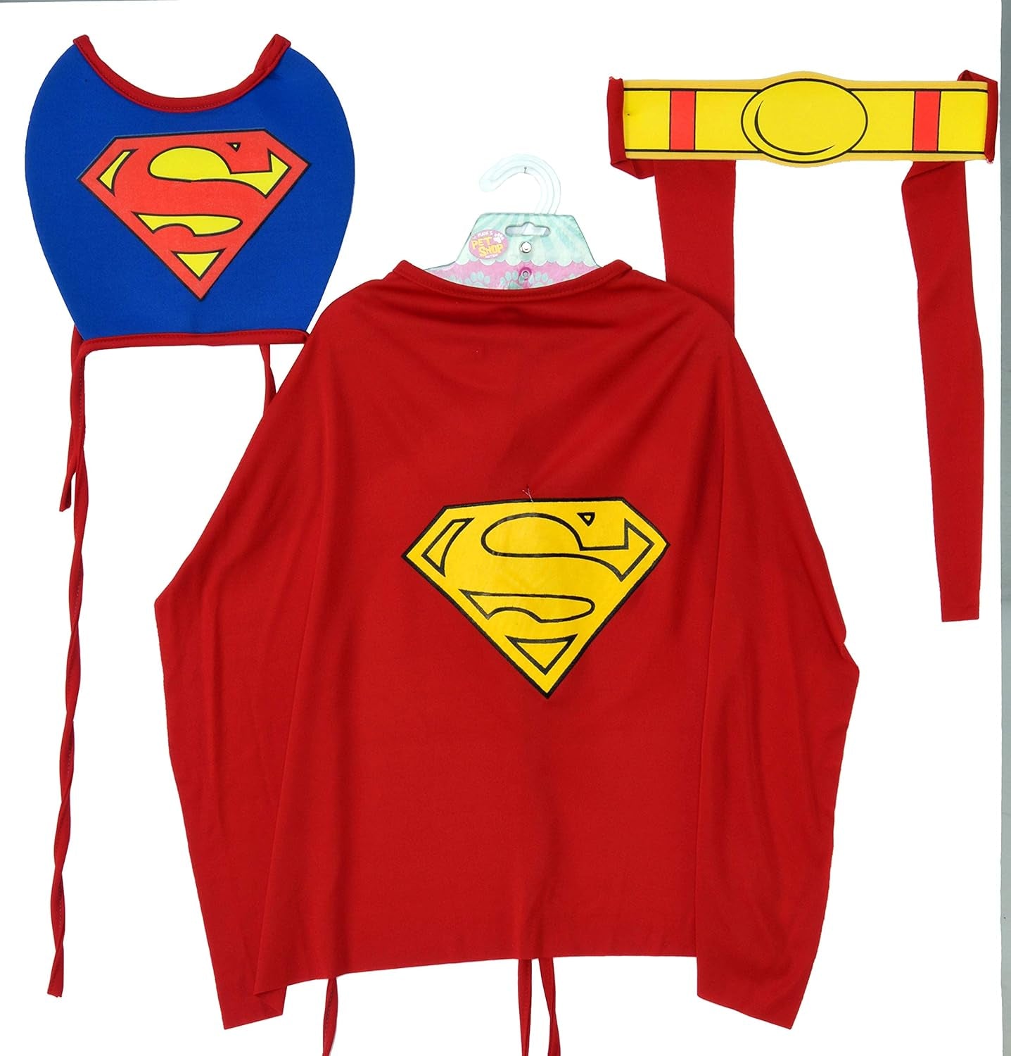 DC Comics Pet Costume, Superman, Large