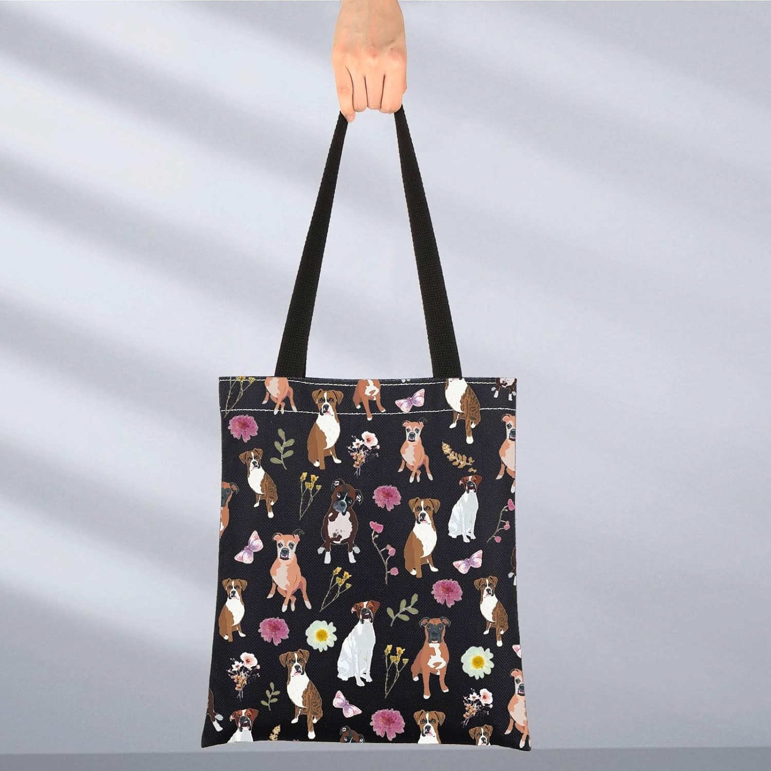 Boxer Dog Tote Bag Boxer Dog Mom Gifts Boxer Dog Lover Gifts Boxer Dog Owner Shoulder Bag